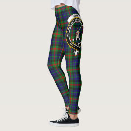 Leggings Clan escocesa Gunn Escudo moderna Mujeres Tartán