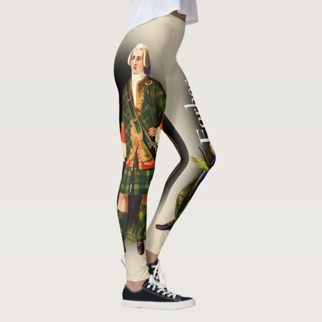 Leggings Clan Forbes Escocés De R. R. McIan (Derecha)