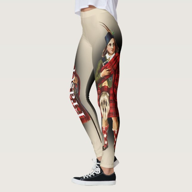 Leggings Clan Fraser De Escocia Por R. R. McIan (Izquierda)
