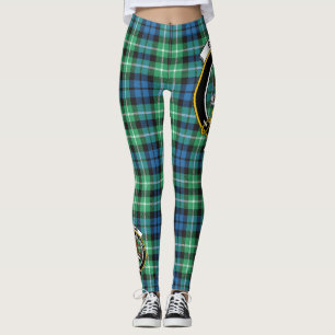 Leggings Clan Graham De Montrose Antigua Cresta Escocesa
