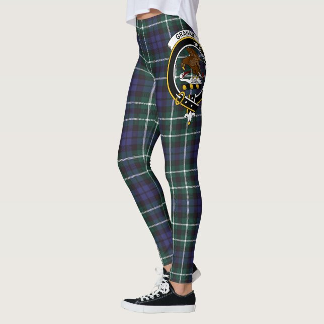 Leggings Clan Graham De Montrose Modern Escudo Legg (Izquierda)
