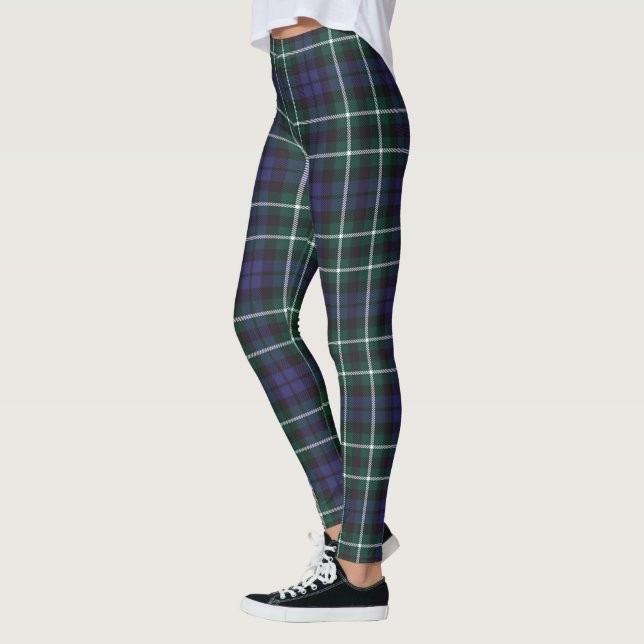 Leggings Clan Graham De Montrose Modern Tartán (Izquierda)