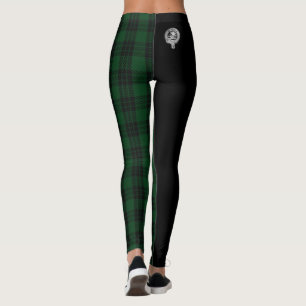 Leggings Clan Graham Escudo y Tartan
