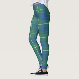 Leggings Clan Hamilton Caza Antiguo Tartán