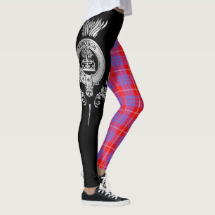 Leggings Clan Hamilton Escudo & Tartan