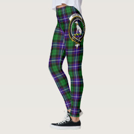 Leggings Clan Hunter Escudo moderna Escocia Mujeres
