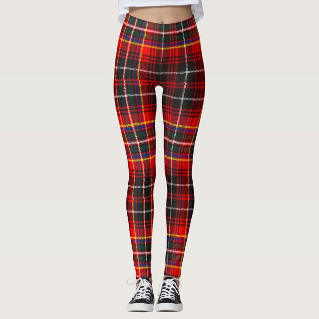 Leggings Clan Innes Tartan Plaid (Anverso)