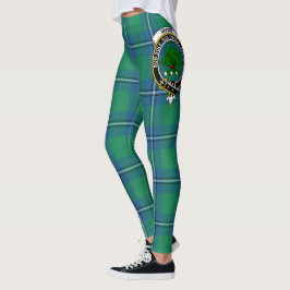 Leggings Clan Irvine Escudo de Tartán Mujeres