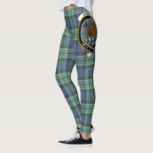 Leggings Clan Leslie Caza Antigua Cresta Tartán Scotstee