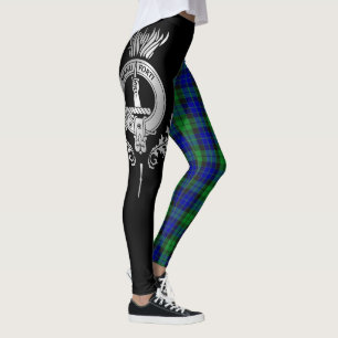 Leggings Clan MacKay Escudo y Tartán