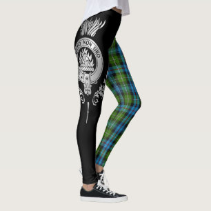 Leggings Clan MacKenzie Escudo y Tartán