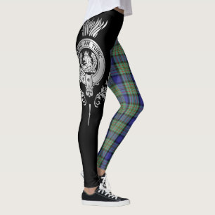 Leggings Clan MacLaren Escudo y Tartán