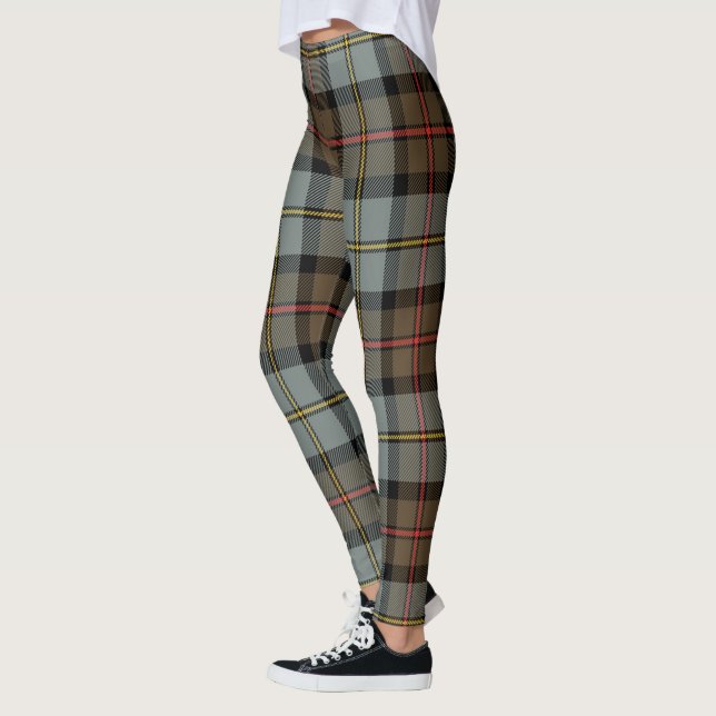 Leggings Clan MacLeod De Harris Tartán Deteriorado Scotstee (Izquierda)