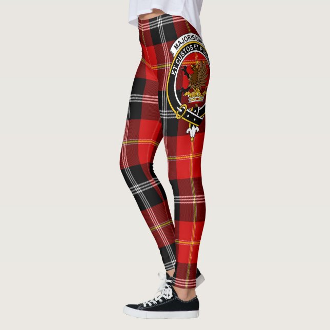 Leggings Clan Marjoribanks Escudo Tartán Mujeres (Izquierda)