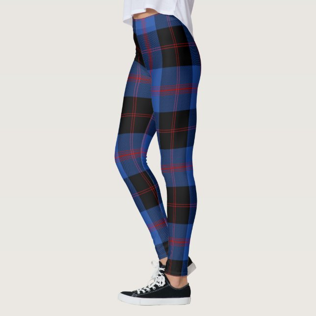 Leggings Clan Maule Modem Antiguo Tartán Mujeres Scotstee (Izquierda)