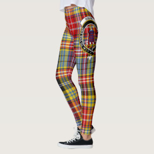 Leggings Clan Ogilvie De Airlie Antiguo Escudo