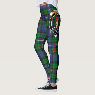 Leggings Clan Robertson Escocés Cresta Moderna de Caza Tart