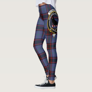 Leggings Clan Rutherford Escudo de Caza Tartan Wome
