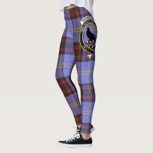 Leggings Clan Rutherford Escudo Tartán Mujeres