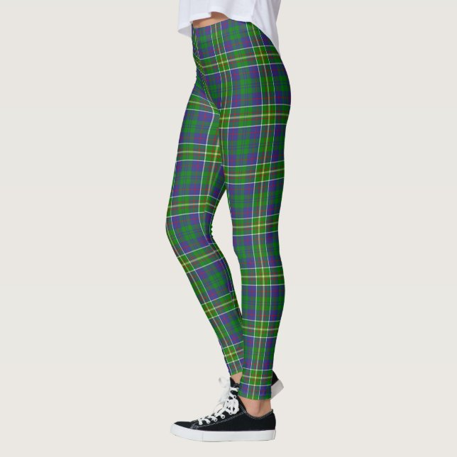 Leggings Clan Scotstee Cazadora de Hunterston Tartán Mujere (Izquierda)