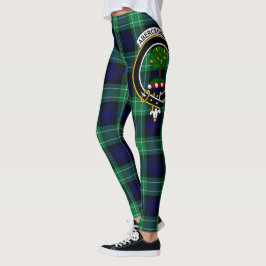 Leggings Clan Scotstee Cresta Tartán Abercrombie Mujeres
