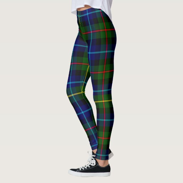 Leggings Clan Smith de Escocia Mujeres Tartán Modernas Legg (Izquierda)