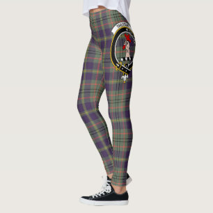 Leggings Clan Taylor Weathered Escudo Tartán Mujeres