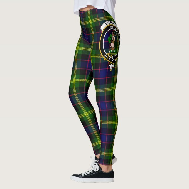 Leggings Clan Watson Escudo moderna de Escocia Mujeres Tart (Izquierda)