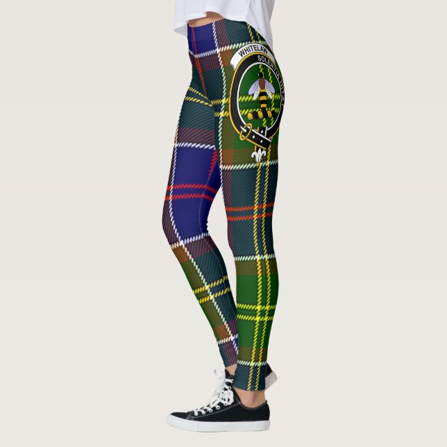 Leggings Clan Whitelaw Escudo moderna Mujeres de Escocia (Izquierda)