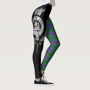Leggings Clan Wood Escudo y Tartán