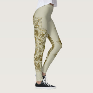 Leggings Clásico Colorido Estilo Mandala India 4