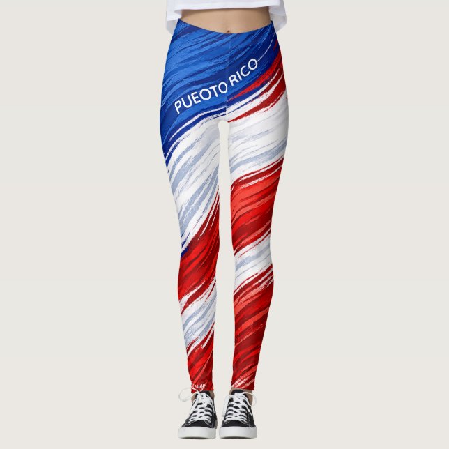Leggings clásico de Puerto Rico (Anverso)