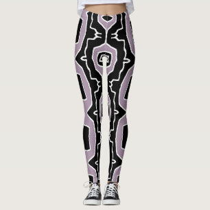 Leggings Clásico multicolor de moda "Ratti_Creative_Arts" L