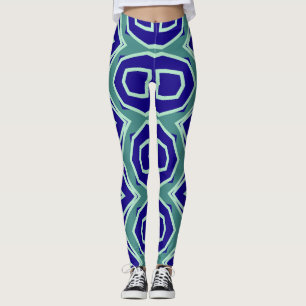 Leggings Clásico multicolor moderno "Ratti_Creative_Arts" L