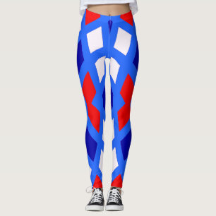 Leggings Clásico multicolor moderno "Ratti_Creative_Arts" L