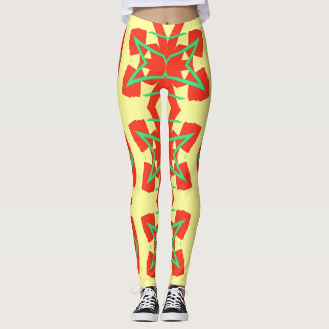 Leggings Clásico multicolor "Ratti_Creative_Arts" (Anverso)