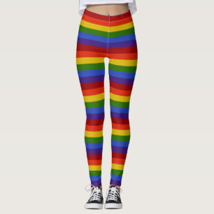 Leggings Clásicos rayas de arcoiris