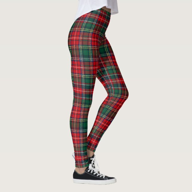 Leggings Classic Tartan Plaid Christmas (Derecha)
