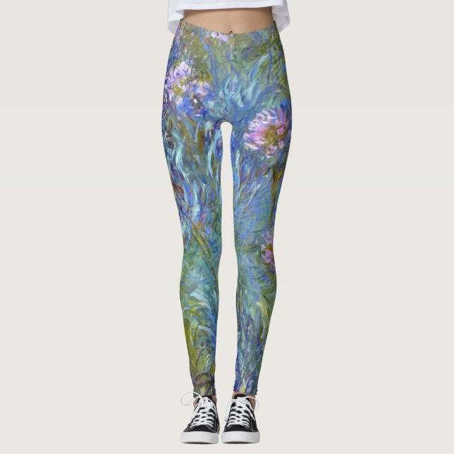 Leggings Claude Monet Agapanthus Bella Artes Floral Gallery (Anverso)