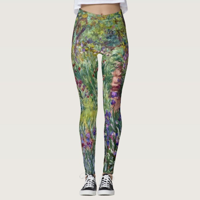 Leggings Claude Monet - El jardín del artista en Giverny (Anverso)