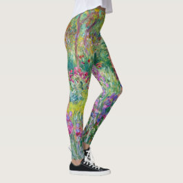 Leggings Claude Monet - El jardín del Iris en Giverny