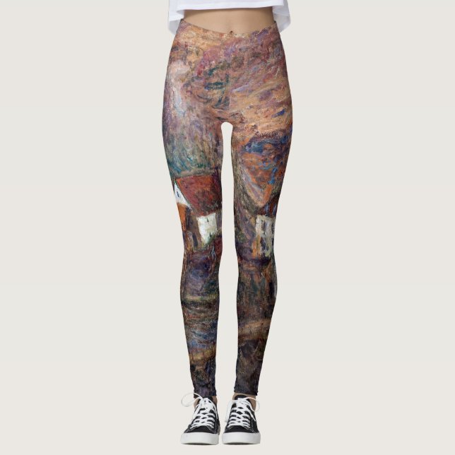 Leggings Claude Monet - El puente en Vervy (Anverso)