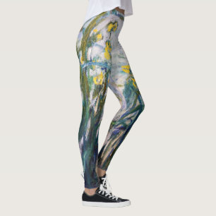 Leggings Claude Monet - Irlandeses amarillos y morados