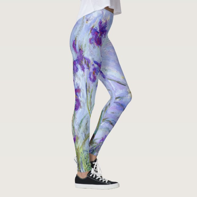 Leggings Claude Monet - Lilac Irises / Iris Mauves (Derecha)