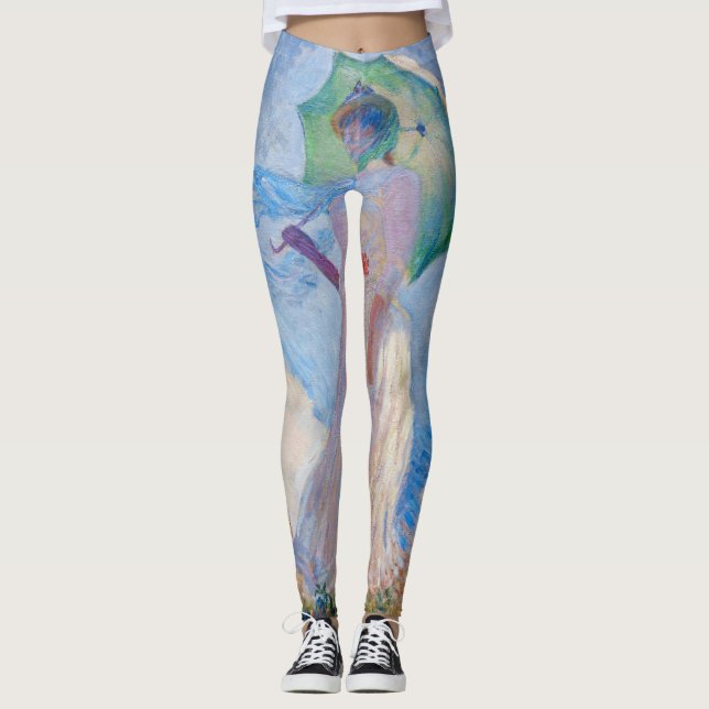 Leggings Claude Monet - Mujer con Parasol a la izquierda (Anverso)