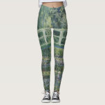 Leggings Claude Monet - Nieves Y Puente Japonés<br><div class="desc">Claude Monet - Nieves Y Puente Japonés</div>