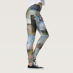 Leggings Claude Monet - Patchwork
