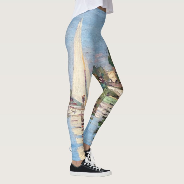 Leggings Claude Monet - Regattas en Argenteuil (Derecha)