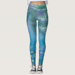 Leggings Claude Monet - Water Lilies 1906<br><div class="desc">Lilies de agua (Nympheas) - Claude Monet,  Petróleo en lienzo,  1906</div>
