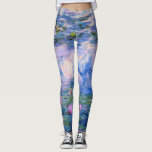 Leggings Claude Monet Water Lilies Vintage Floral HD Art<br><div class="desc">Claude Monet Water Lilies Vintage Floral HD Leggings.
Water Lilies pintura de Claude Monet. Pintado entre 1916 y 1919.</div>